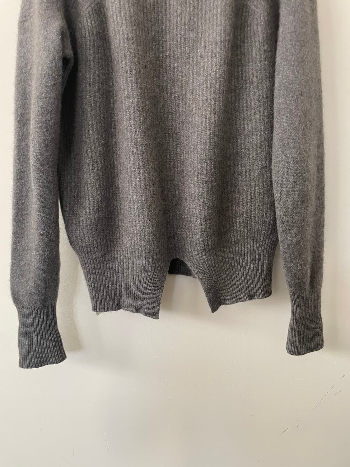 vintage gray-brown v neck wool knit 상품이미지7