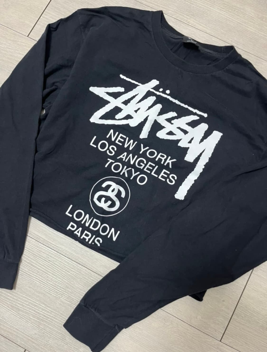 스투시 월드투어 롱슬리브  상품이미지1