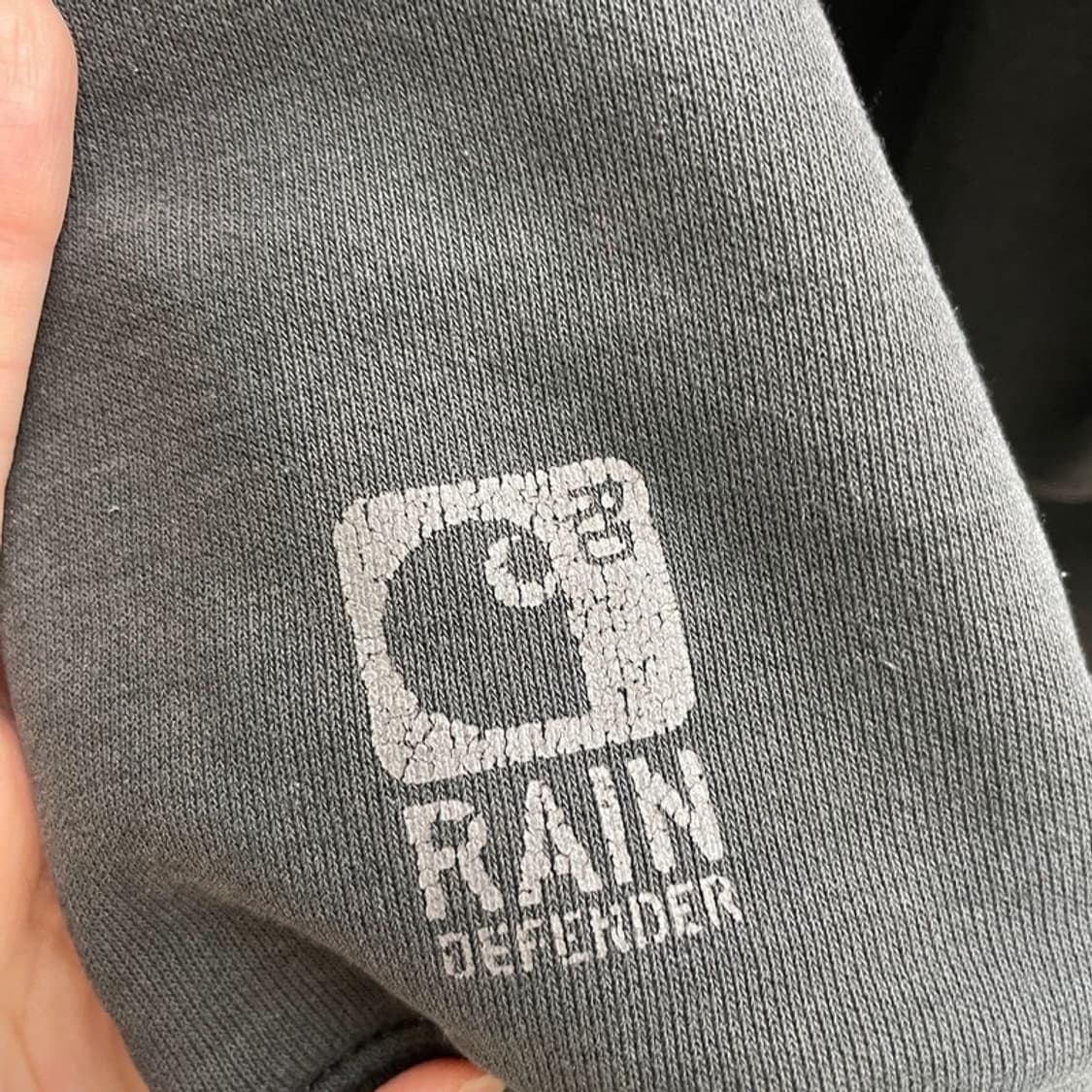 CARHARTT 레인 디펜더 후드집업 차콜 L 상품이미지4