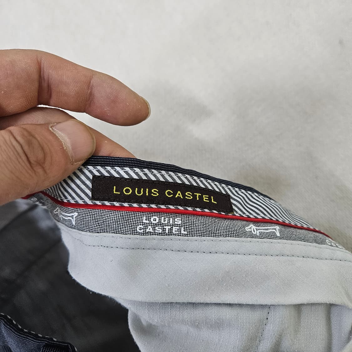 80 루이까스텔 남성 골프 팬츠 0408Y 상품이미지3