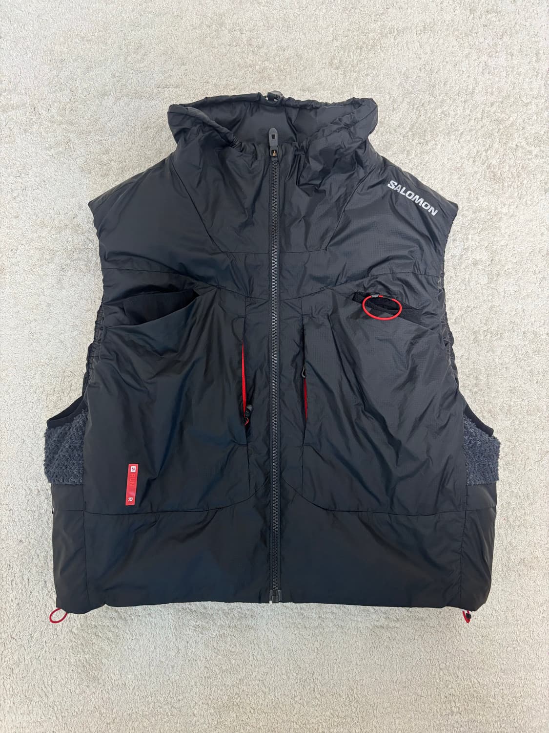 [L]살로몬 센티어 트레일러닝 베스트 블랙 상품이미지1