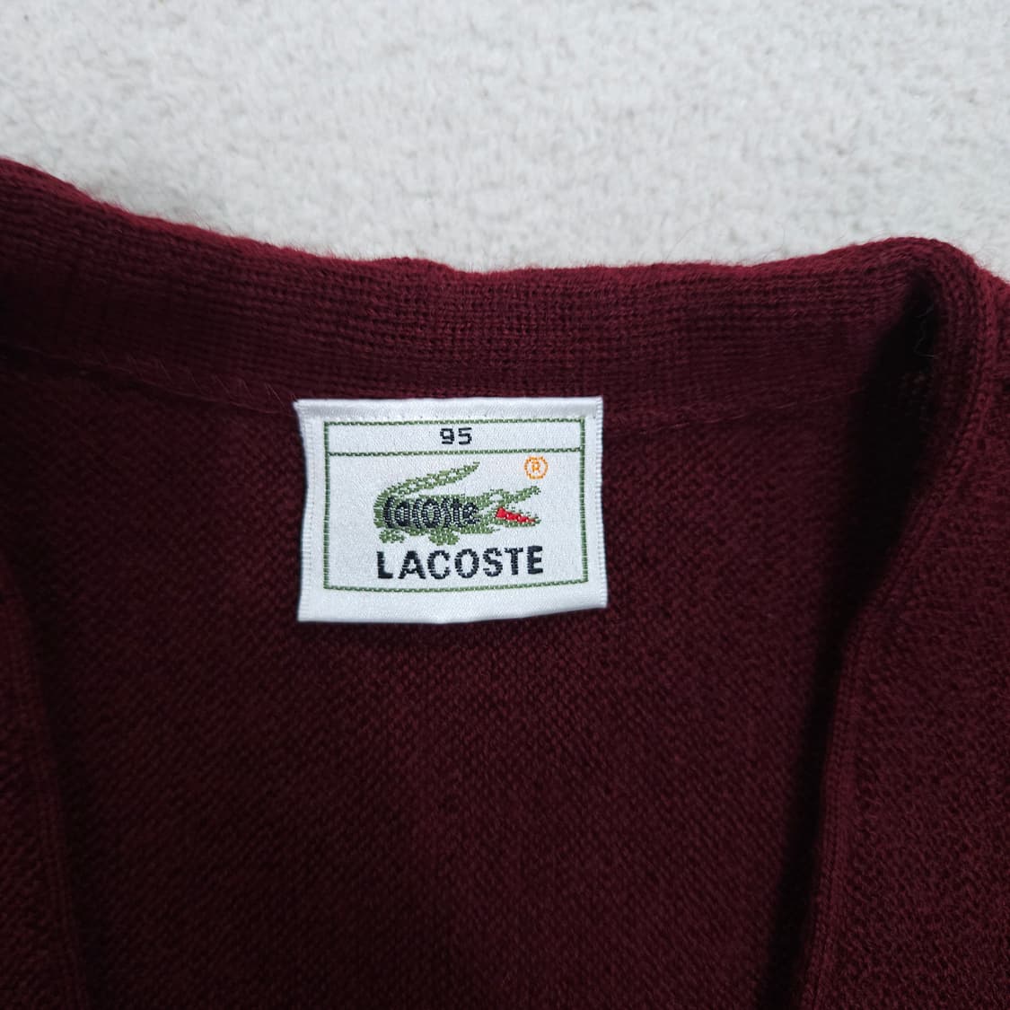 라코스테 울 가디건 95 상품이미지3