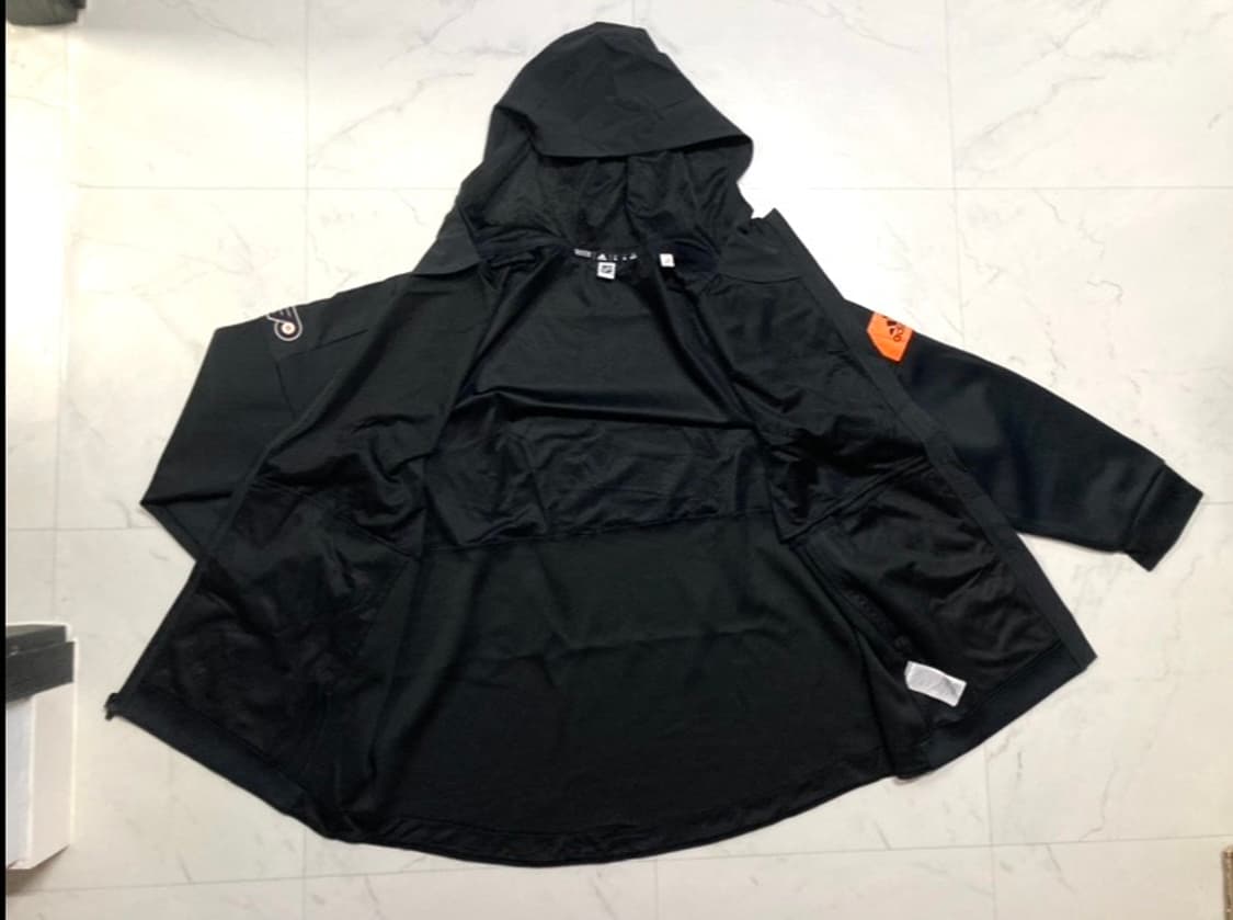 아디다스 NHL 플라이어스 오버핏 롱 후드 집업 110-115 상품이미지3