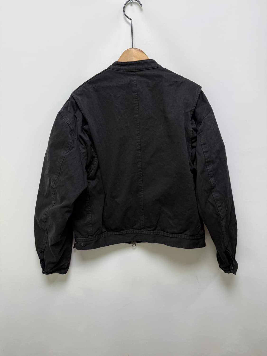 토니웩 Garment-dyeing 크롭 자켓 상품이미지2