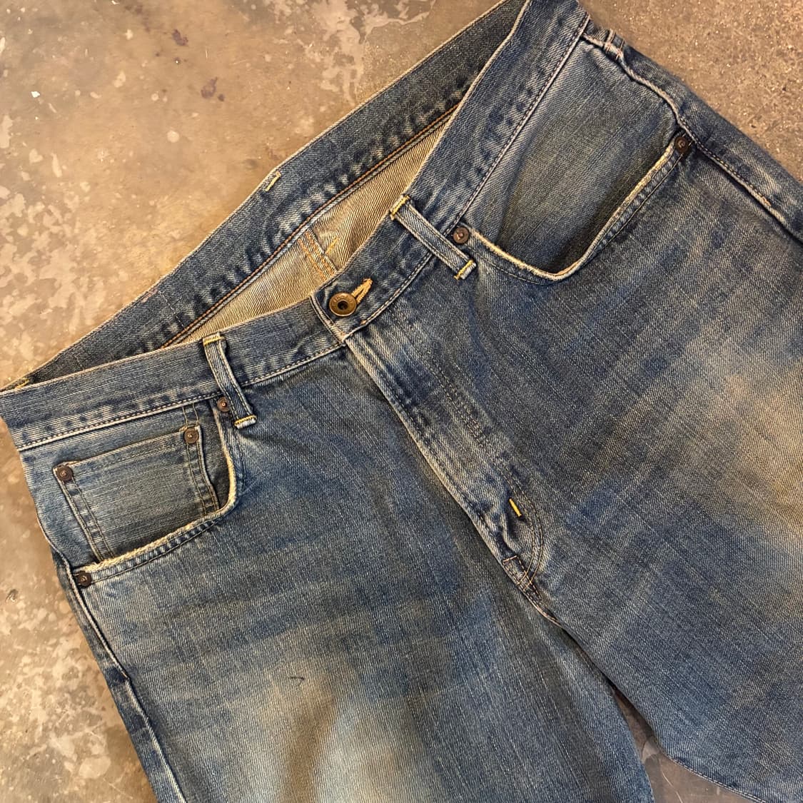 일본 에드윈 505x 셀비지 데님 팬츠 상품이미지6