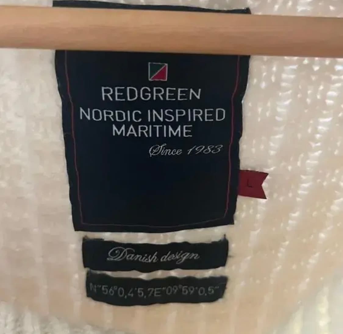 레드그린 램스울 캐주얼 카라 니트 110 빅사이즈  상품이미지3