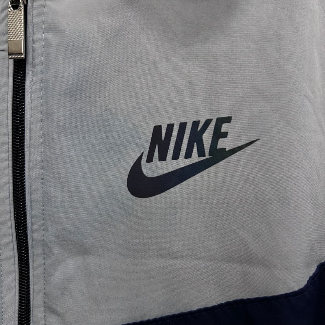 나이키 스판코튼 배색 초경량 후드 바람막이 상품이미지4