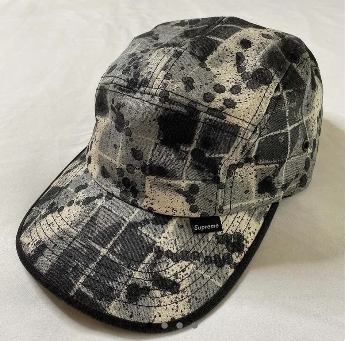 슈프림 2004 라멜지 6패널 캠프캡 블랙 상품이미지8