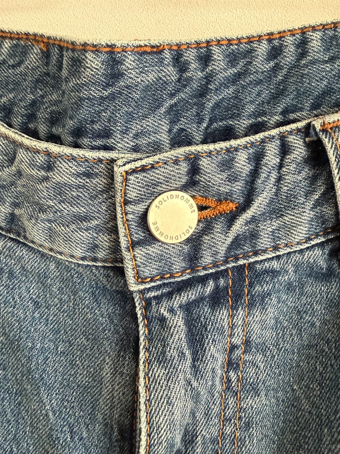 솔리드옴므(SOLID HOMME) 데님 팬츠 상품이미지4