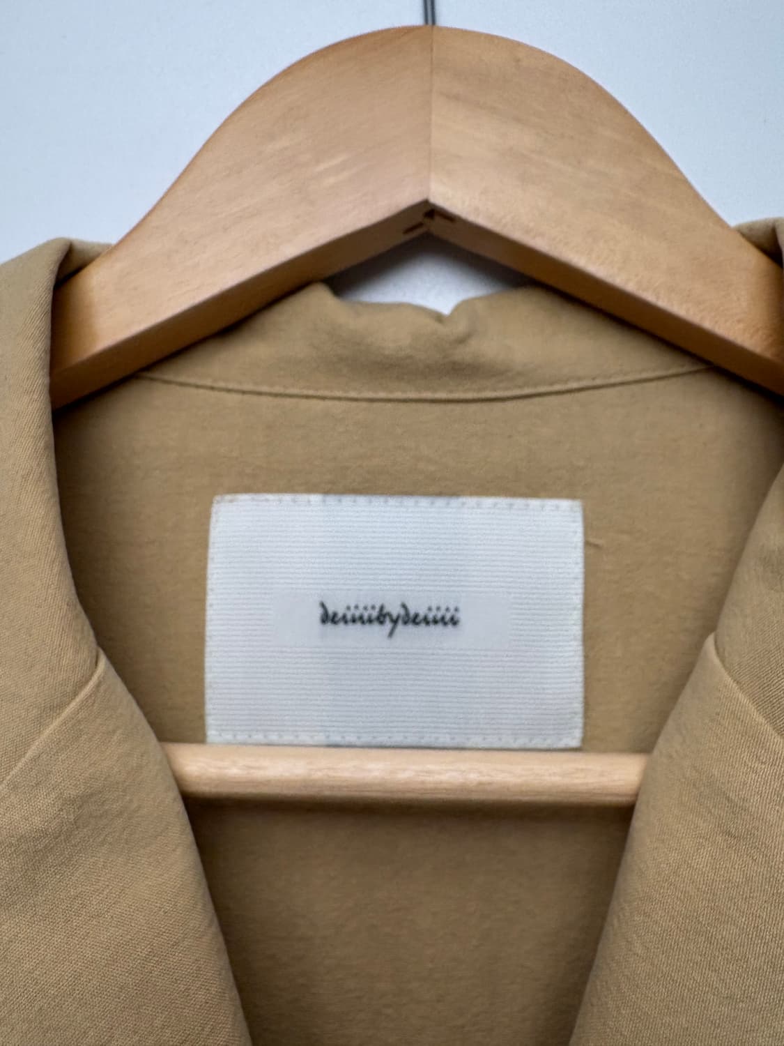 데이바이데이 엠브로더리 자켓 머스타드 상품이미지4