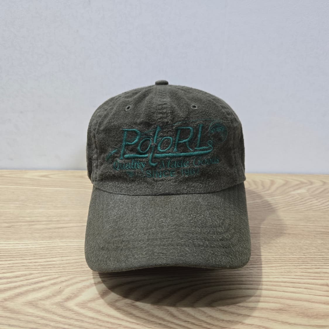 OS 폴로랄프로렌 90s 윈터 스펠아웃 볼캡 카키 상품이미지1