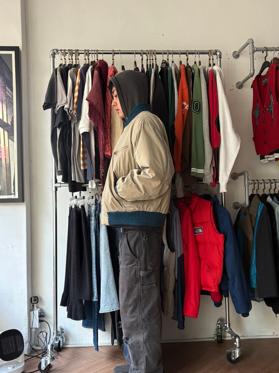 80s Hugo Boss 봄버 자켓 상품이미지2