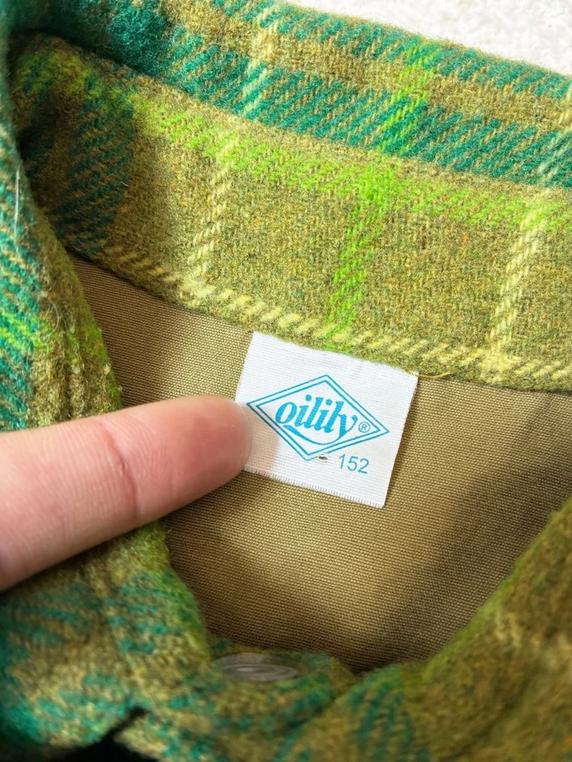 오일릴리 모던 플란넬 체크 울 셔츠 PN6979 상품이미지7