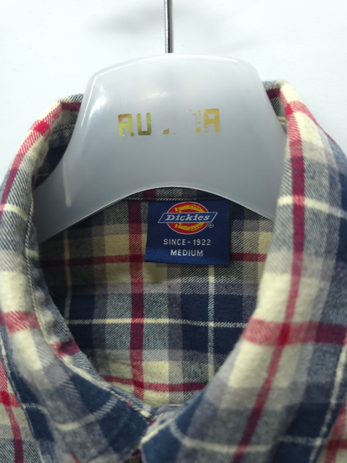 디키즈(Dickies) 코튼100% 간절기 체크셔츠 (여성66) 상품이미지5