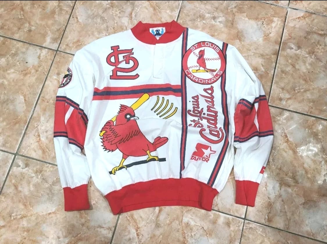80년대 STARTER 세인트 루이스 카디널스 코튼 풀오버 상품이미지1