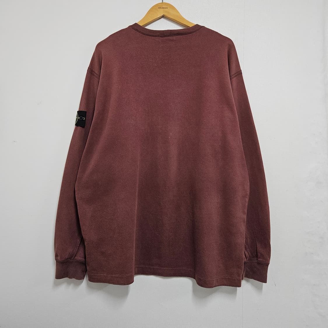 3XL 스톤아일랜드 다크버건디 롱슬리브 상품이미지3