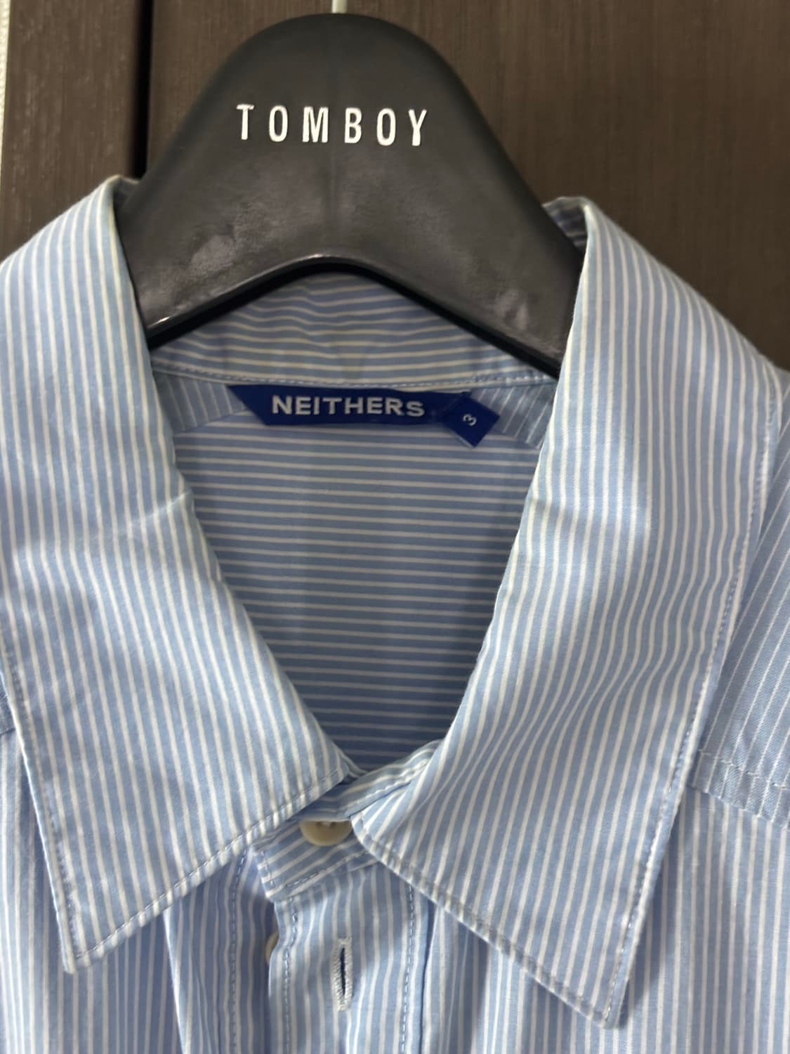 네이더스 스트라이프 셔츠 상품이미지1