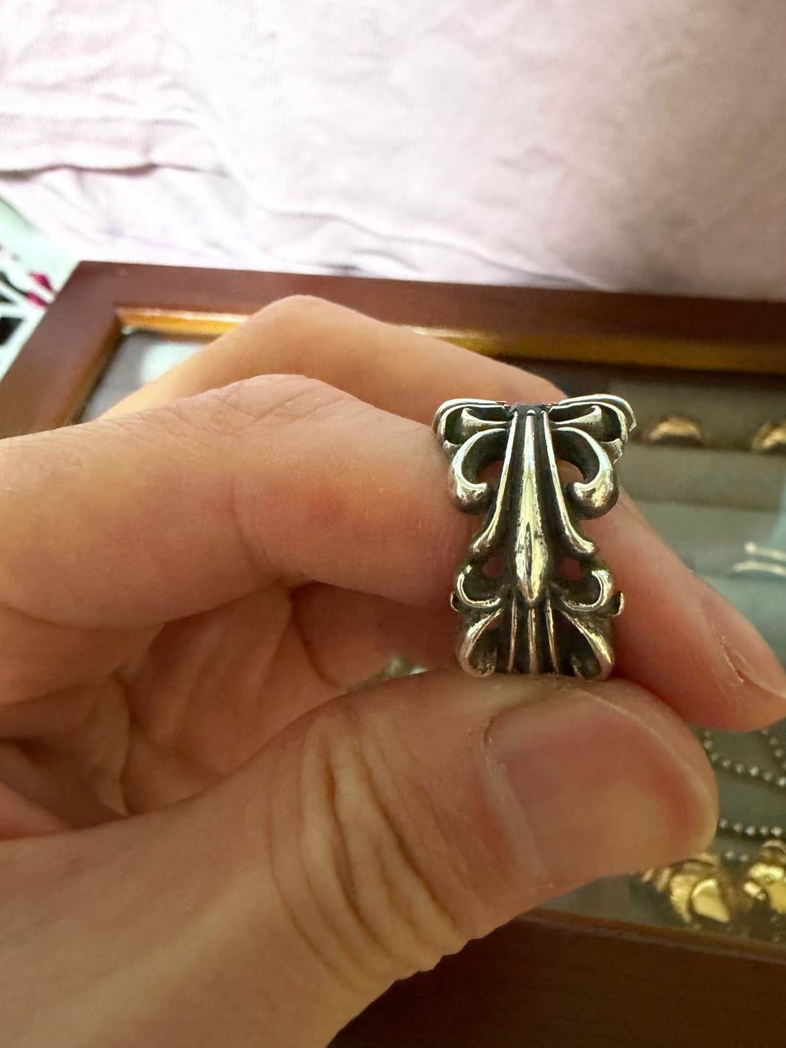 크롬하츠 더블플로랄링 us6 12호 상품이미지6