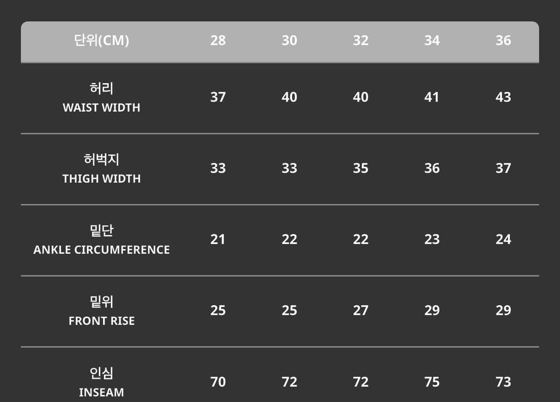 퍼킹어썸 데님 34 상품이미지5