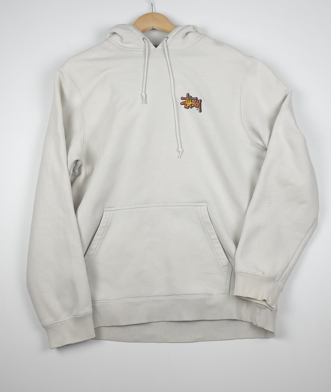 [L] 스투시 플레이밍 에잇볼 후드 상품이미지1