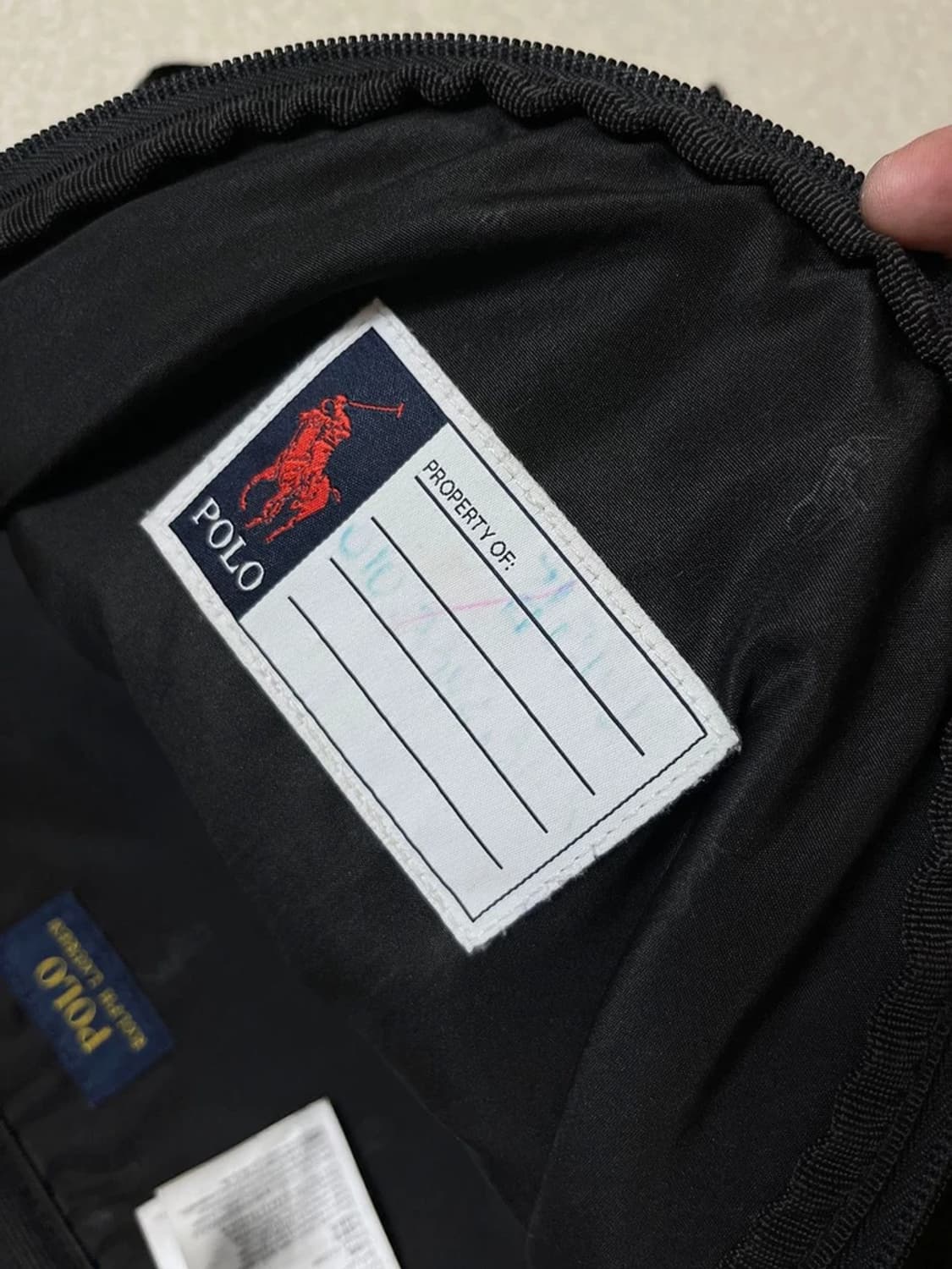 폴로 랄프로렌 베어 캔버스 미니 백팩 A1670 상품이미지8