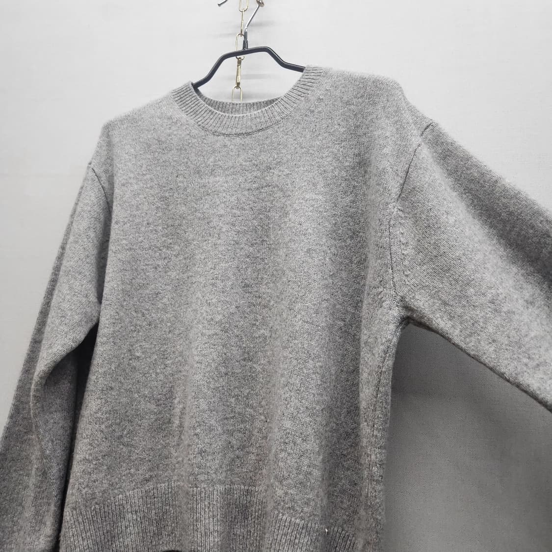 유니클로 그레이 니트(모) L(남여공용) 상품이미지2