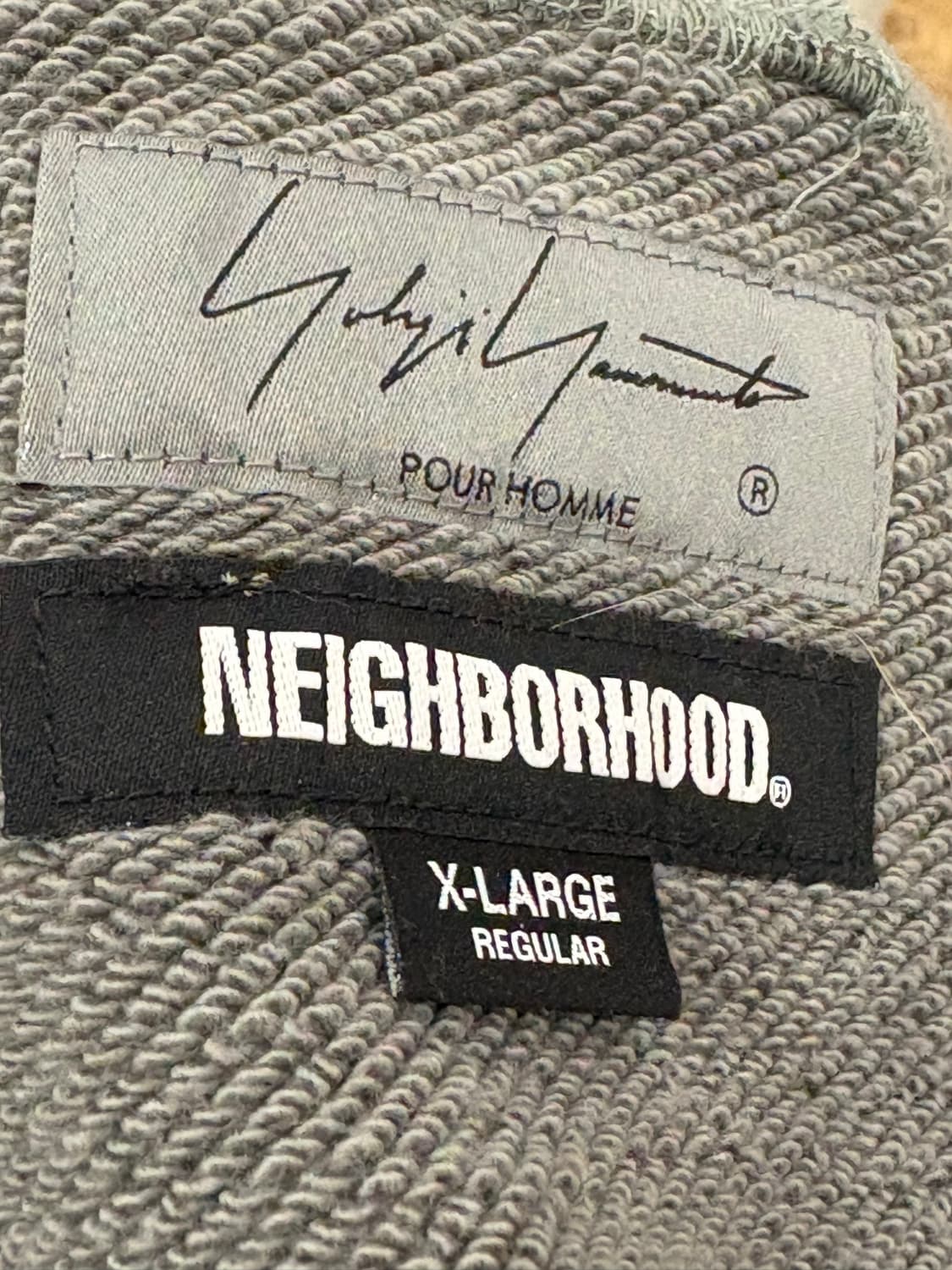  [NEIGHBORHOOD] 엠보 레터링 로고 후드 티셔츠 상품이미지5