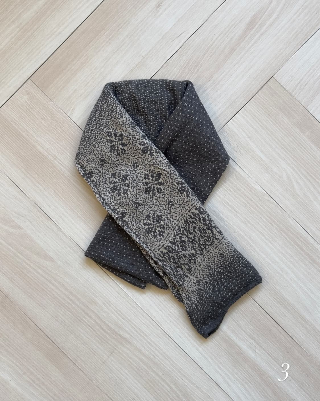 [Sunny clouds] nordic knit muffler 상품이미지1