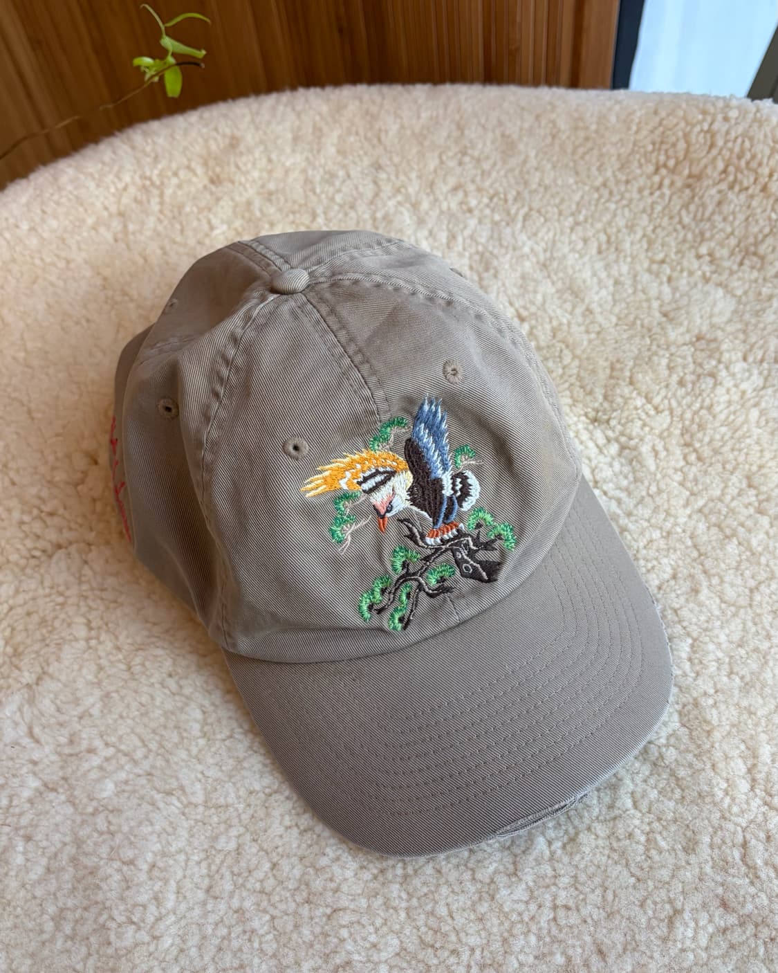 폴로 데미지 자수 캡 상품이미지1