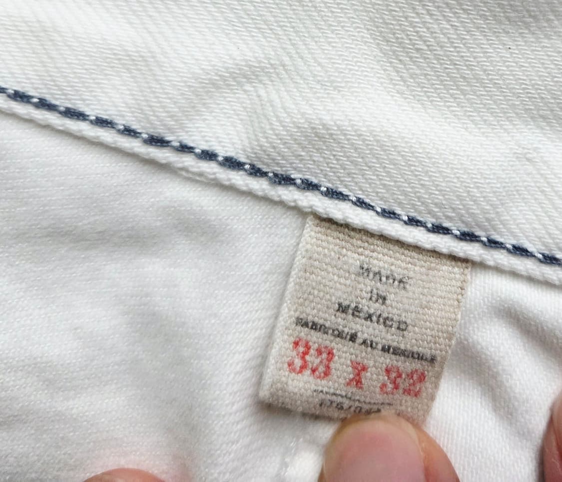 더블알엘 에크루 화이트 팬츠  상품이미지5