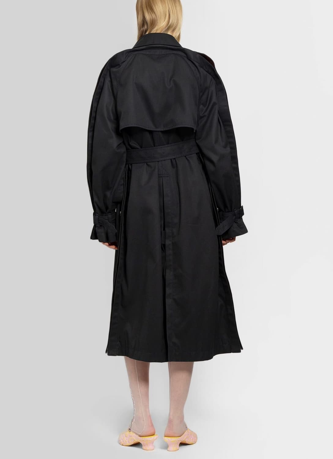 와이 프로젝트 여성 블랙 벨티드 트렌치코트

 상품이미지4