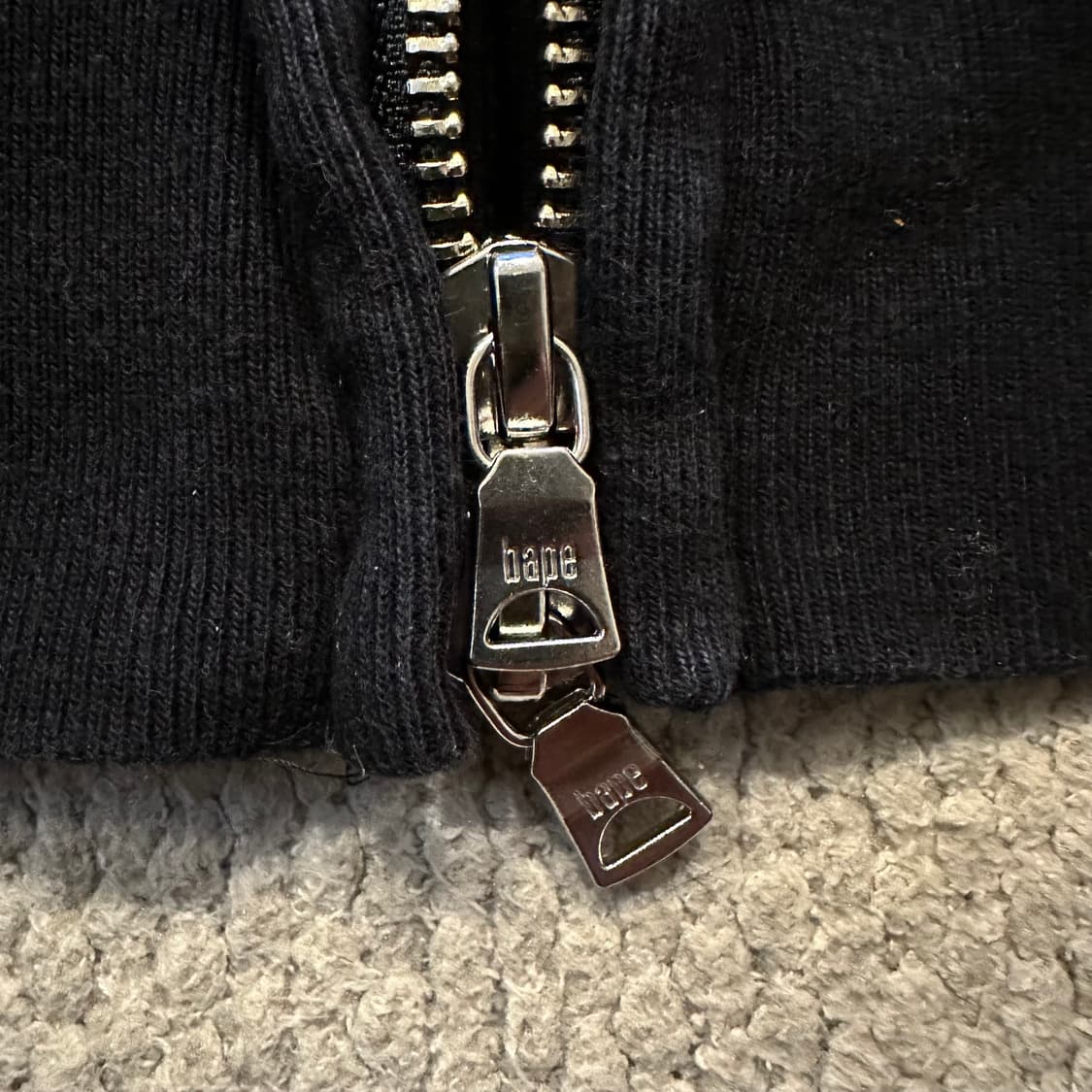 베이프(BAPE) 반카모 청계 샤크 후드 집업 상품이미지7