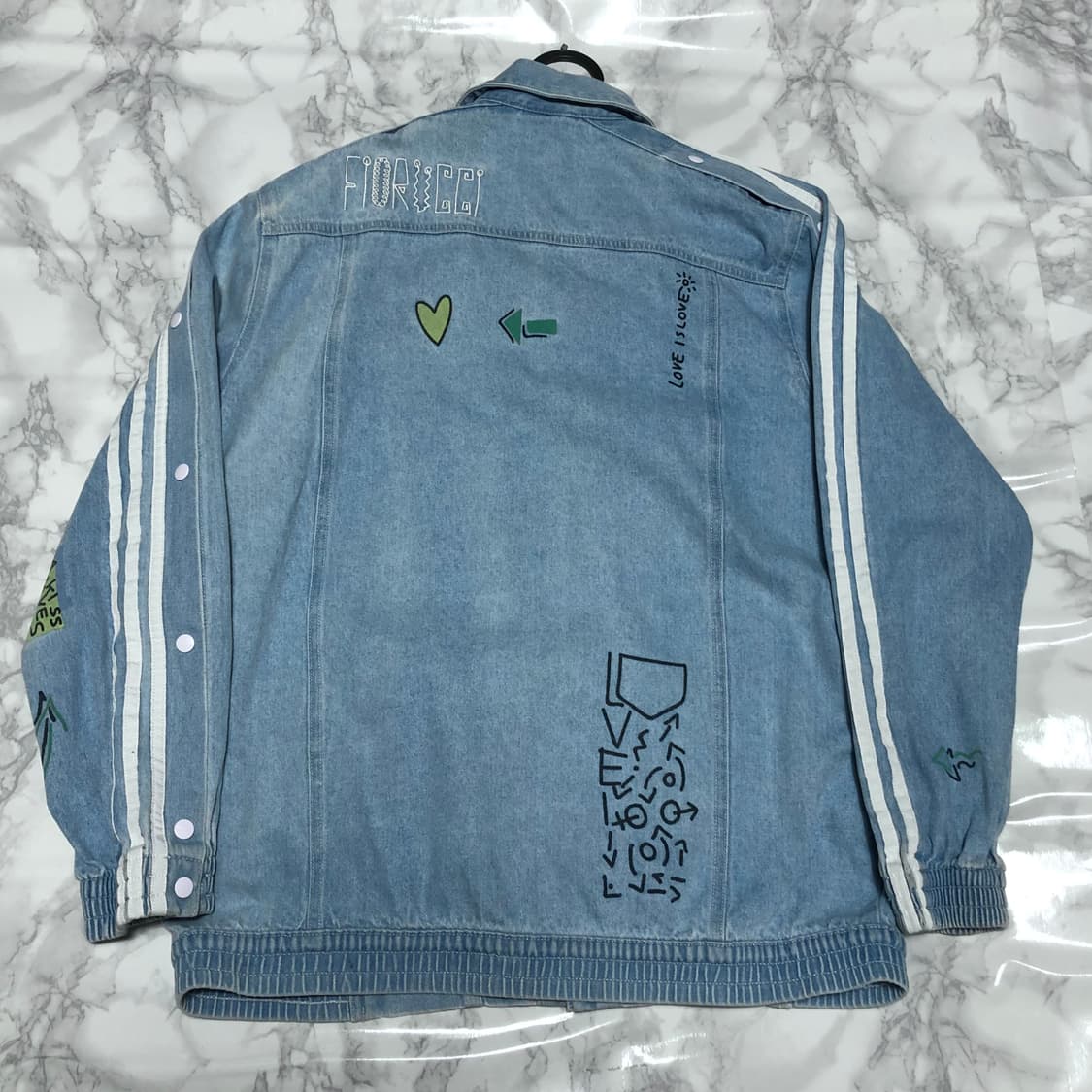 아디다스 피오루치 청자켓 데님자켓 지수 자켓 상품이미지3