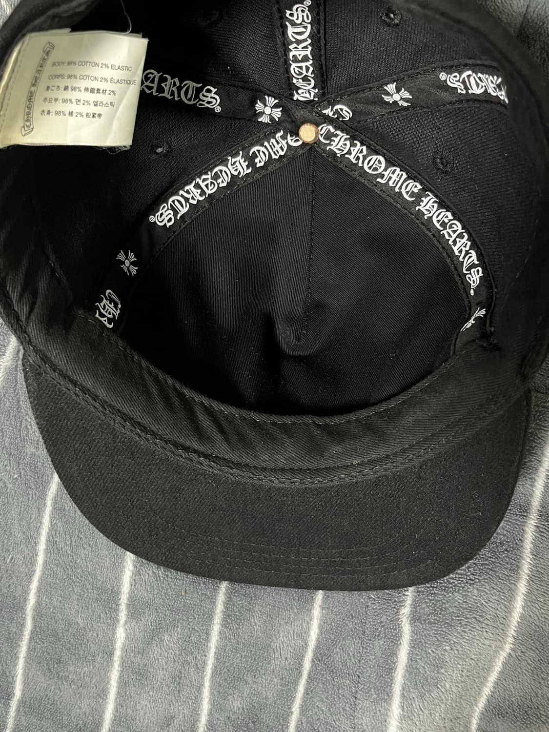 (정품) 크롬하츠 바인대거 자수 모자 스냅백 베이스볼 캡 상품이미지6