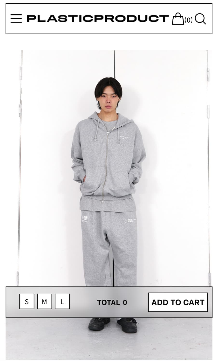 MPa HOOD ZIP UP (GREY) S 상품이미지1