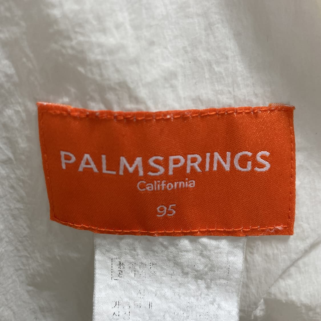 팜스프링스 여성후드경량바람막이 화이트 95 상품이미지4