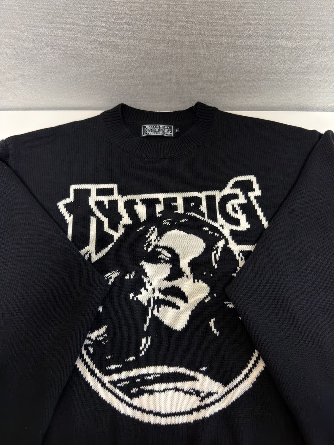 히스테릭글래머 ENDLESS ROCK 니트 L 상품이미지2