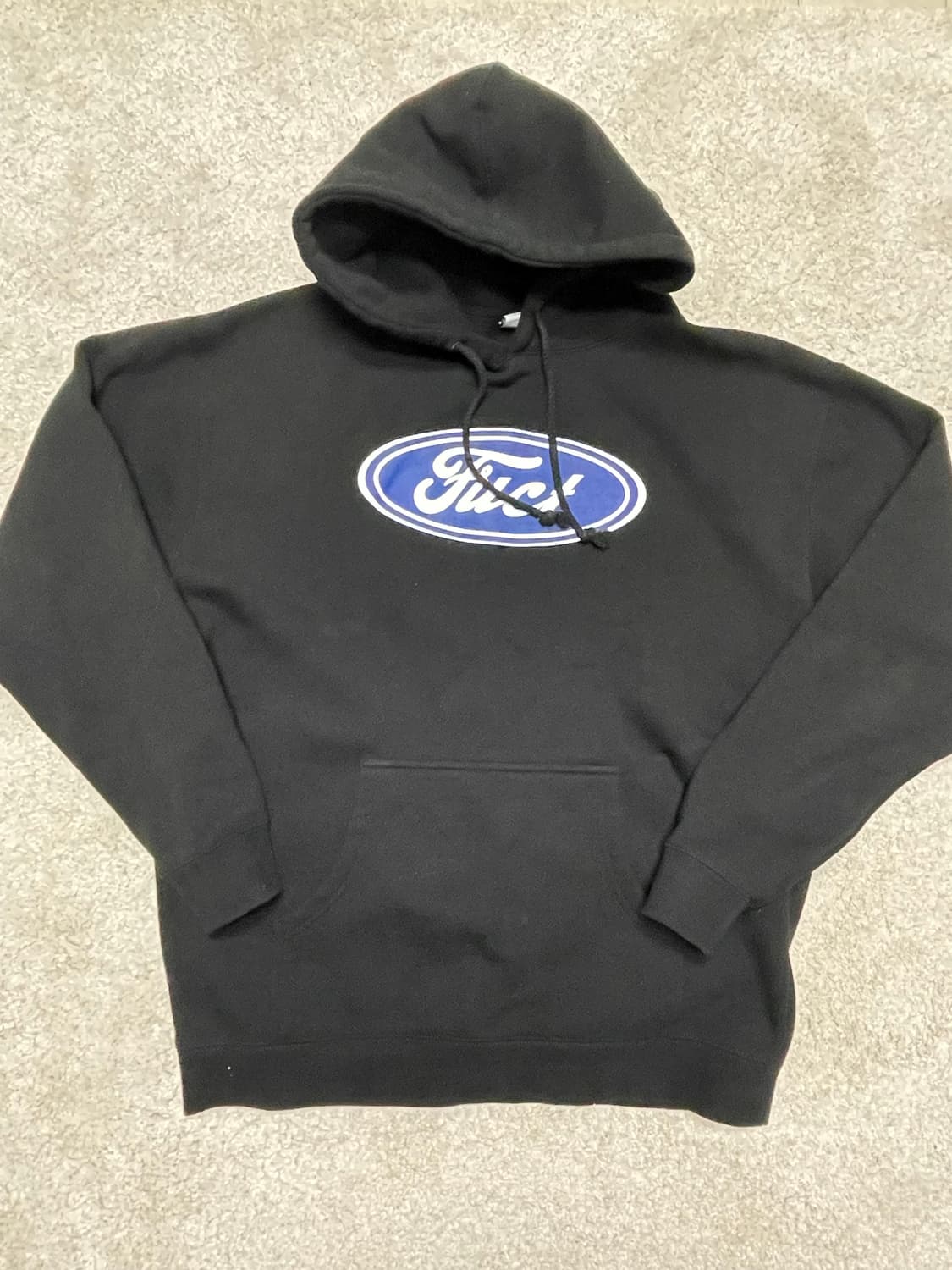 Fuct oval 로고 후디 L사이즈 상품이미지1