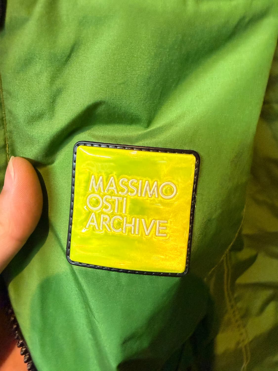 스톤아일랜드 아카이브 마시모오스티 마스트럼 메탈골드 자켓 상품이미지8