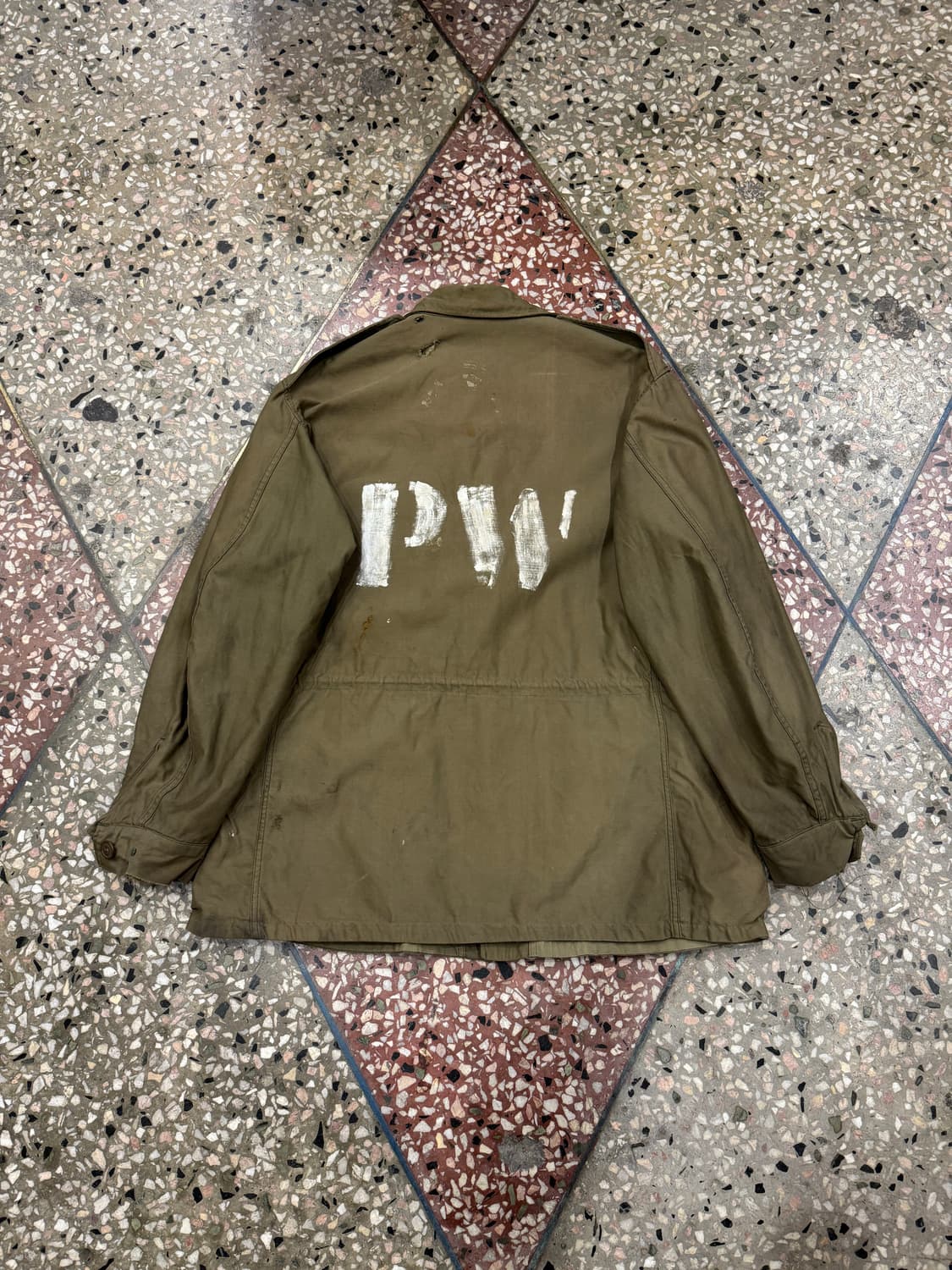 40s 오리지널 P.W M-43 필드자켓 (M) 상품이미지1