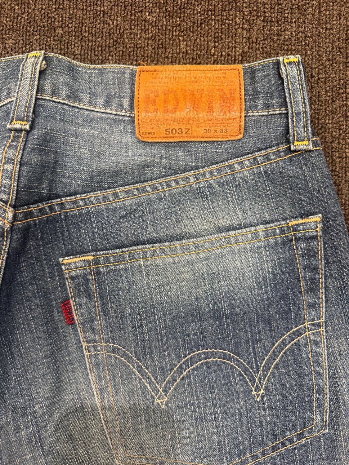 30)에드윈 503Z 빈티지 워싱 데님팬츠 상품이미지4