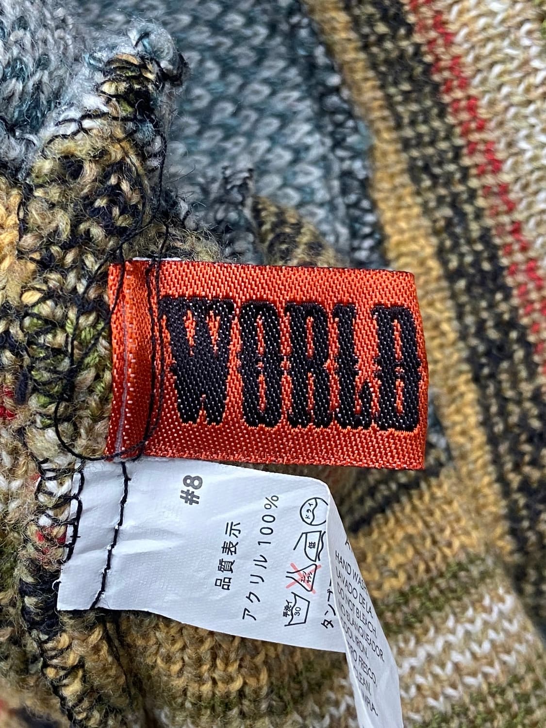 Japanese vintage Knit skirt  상품이미지5