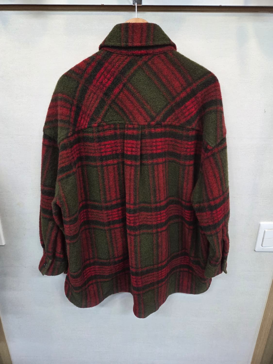 스튜디오 톰보이 울 체크 자켓 프리 상품이미지2