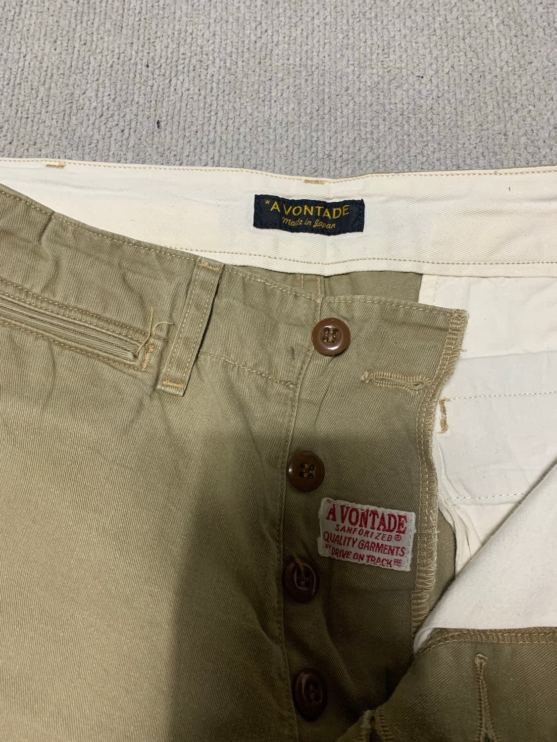 아본타지 코튼 쇼츠 스몰 레귤러 상품이미지2