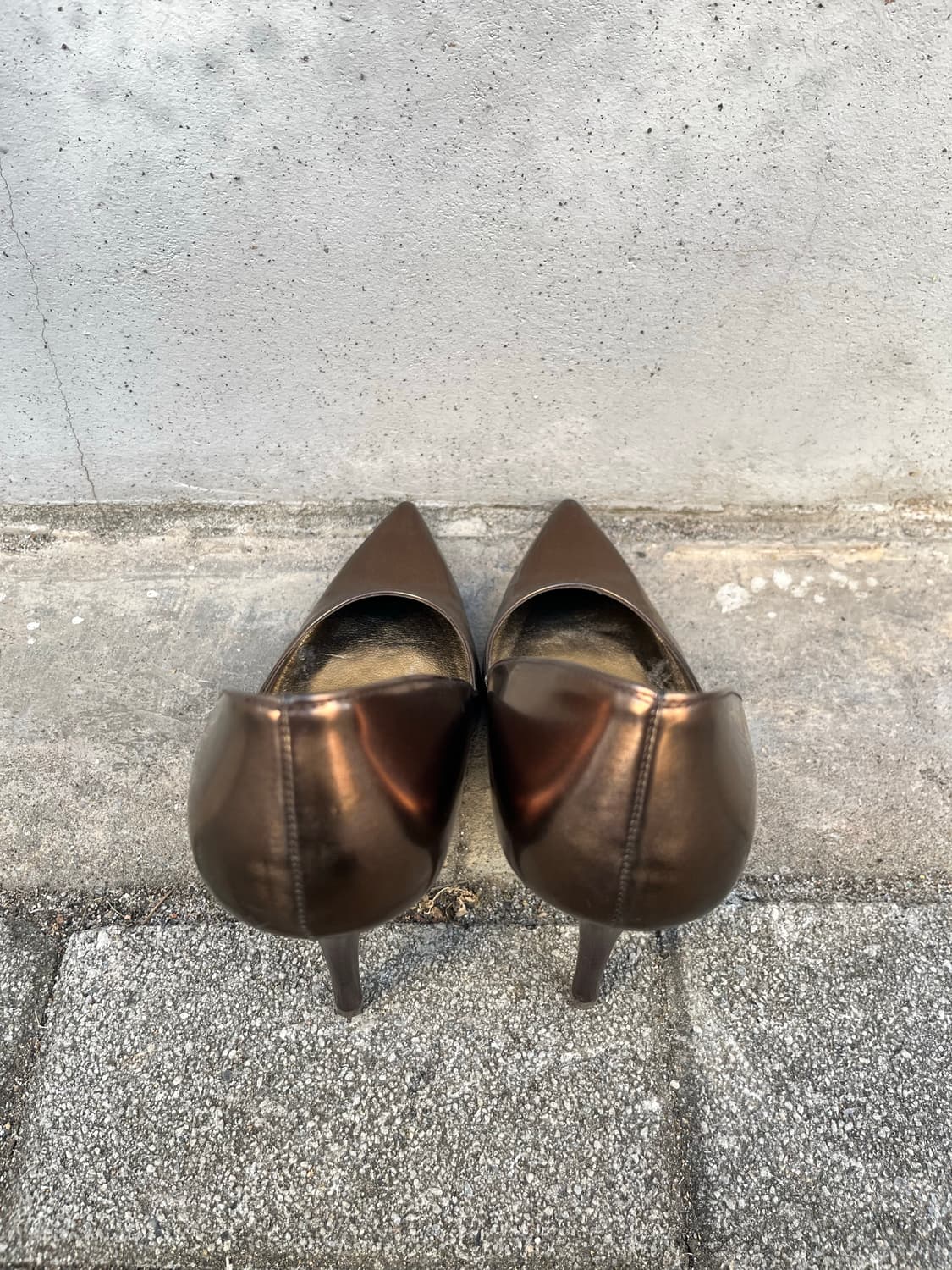 골드 브라운 하이힐 250 상품이미지6