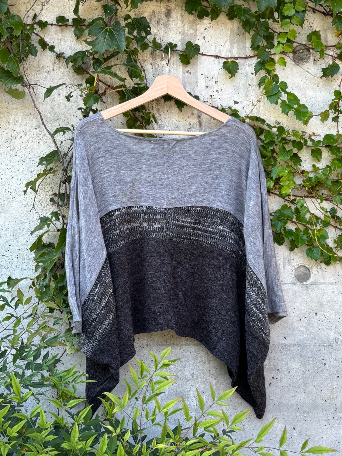 Gray Cape Knit 상품이미지2