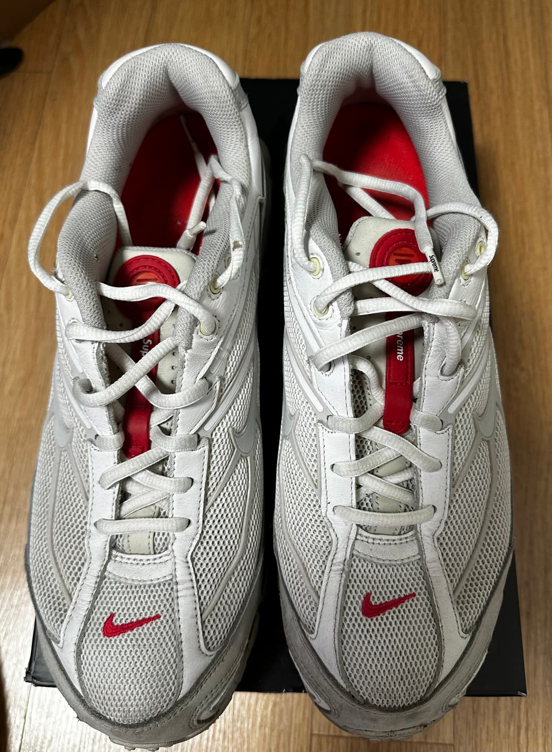 슈프림 나이키 샥스라이드2 화이트 상품이미지1