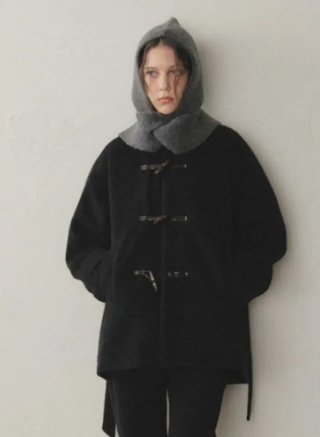 오로 더블로브 하프 코트 상품이미지1