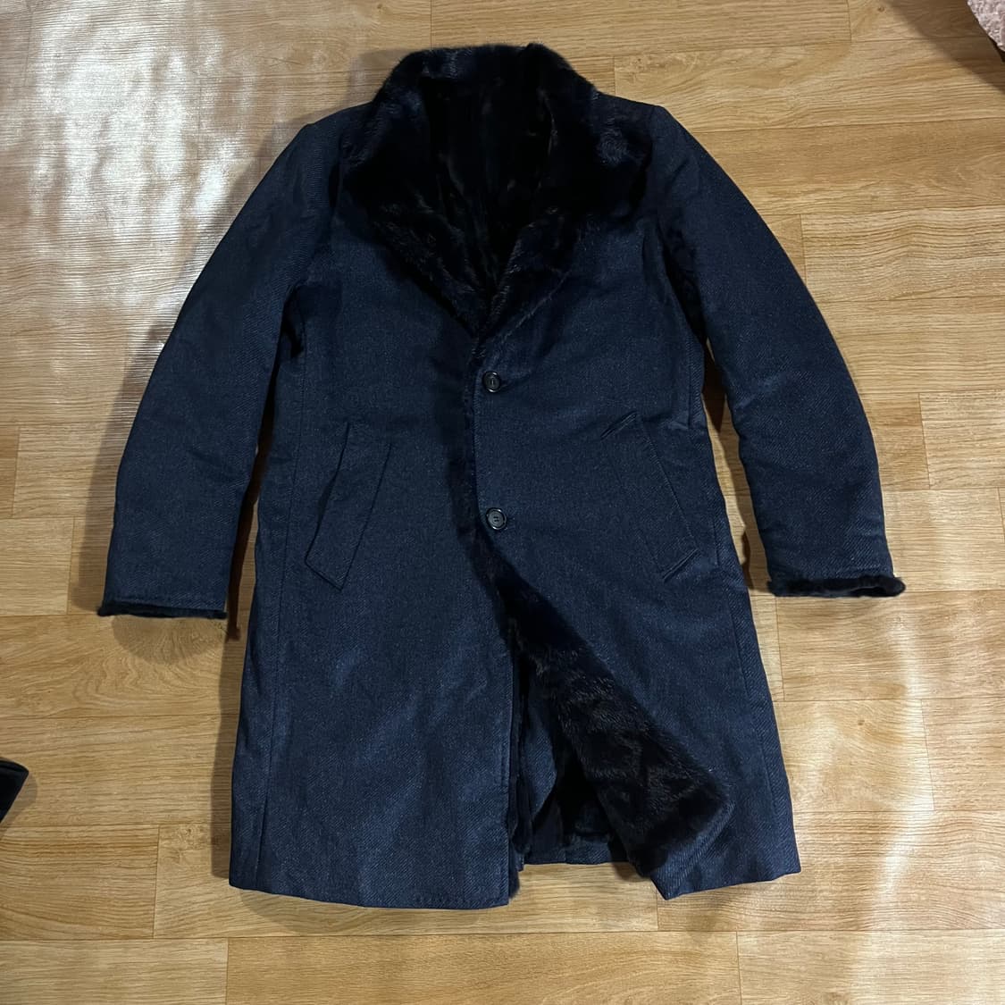 [95] 빨질레리 밍크 캐시미어100 코트 상품이미지1