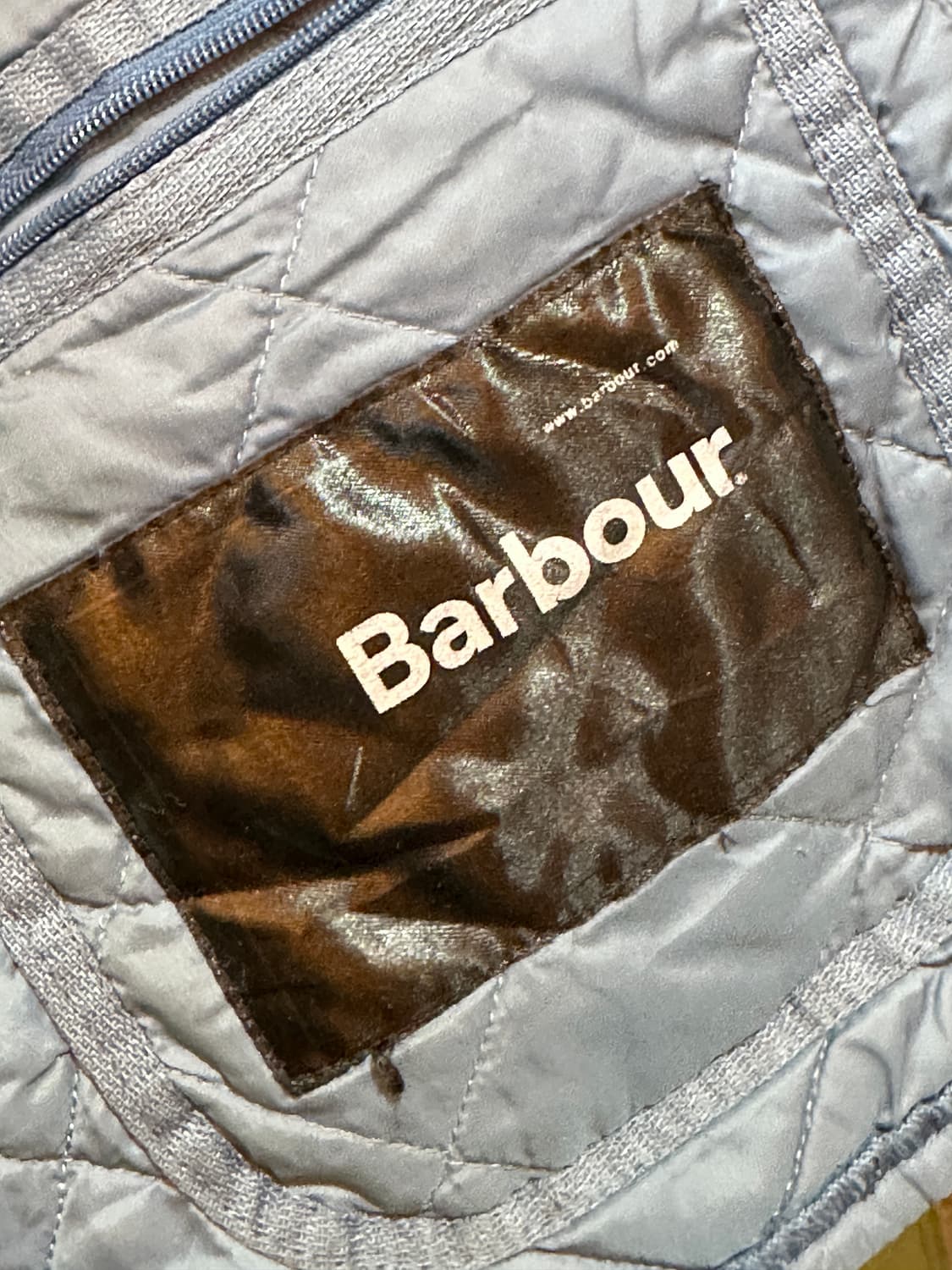 바버 퀄팅 경량 코듀로이넥 초어 자켓 상품이미지6